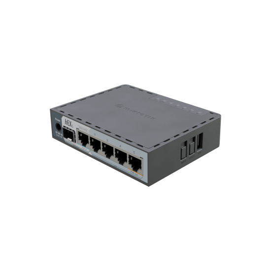 Mikrotik- Routeur 5 ports Giga 1 SFP 2,5G E60iUGS