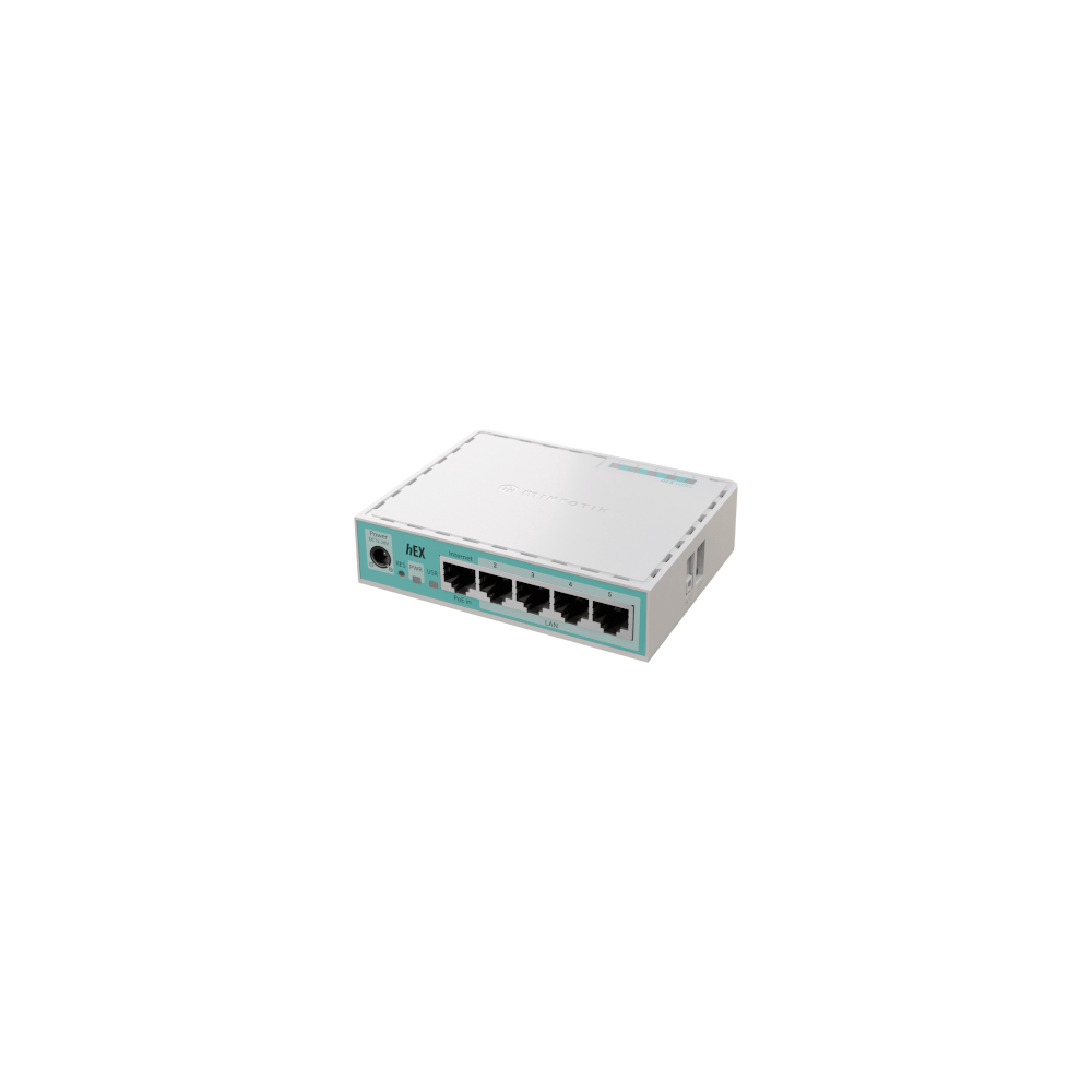Mikrotik- Routeur 5 ports Giga hEX "Refresh"