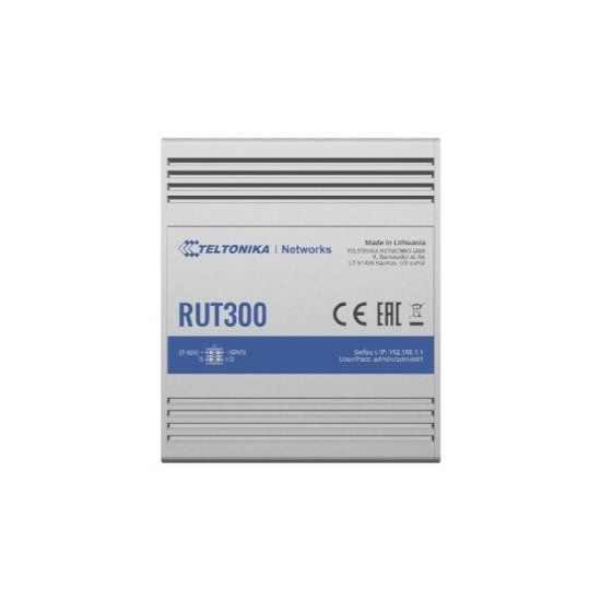 Teltonika-  Routeur industriel 100Mbits 1 Wan 4 Lan