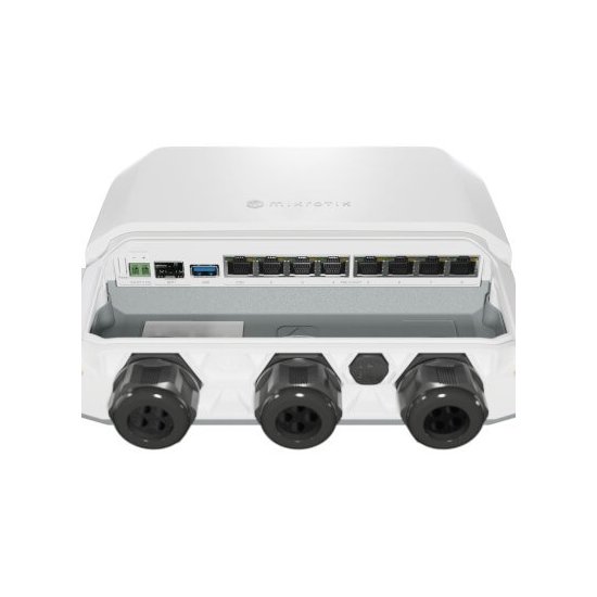 Mikrotik- Routeur 1x 2.5Gig +7 Gi PoE +SFP+ 5009UPr+S+IN Out