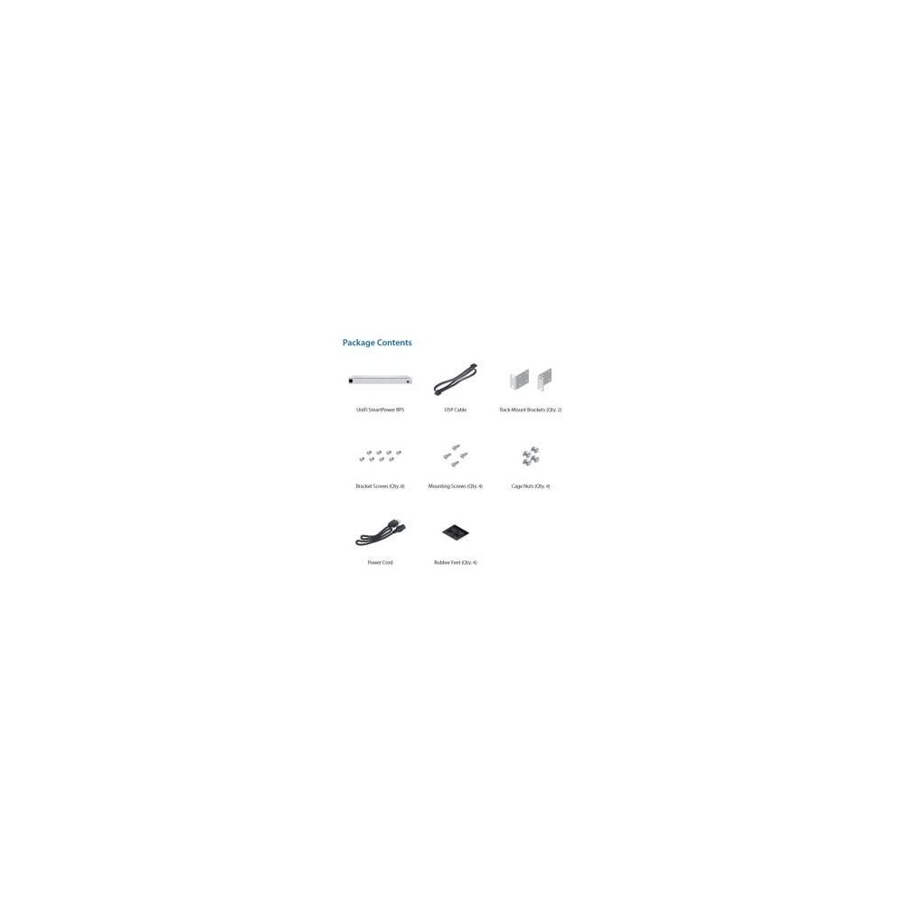 Ubiquiti-  Chassis d'alimentation Ubiquiti RPS redondant