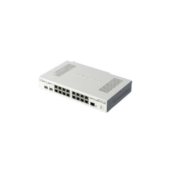 Mikrotik- Routeur Cloud 16 ports Giga + 2 SFP+ sans ventil.