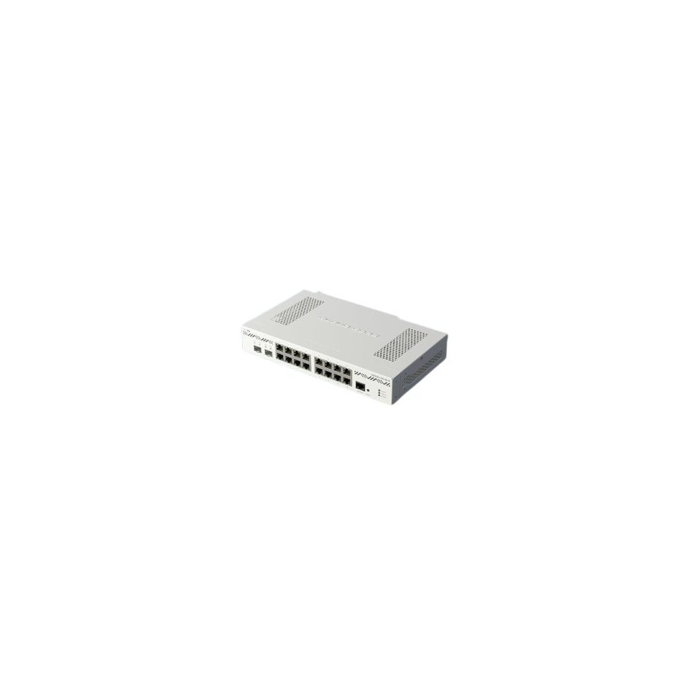 Mikrotik- Routeur Cloud 16 ports Giga + 2 SFP+ sans ventil.