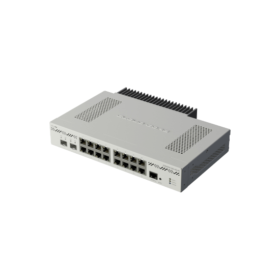 Mikrotik- Routeur Cloud 16 ports Giga + 2 SFP+ sans ventil.