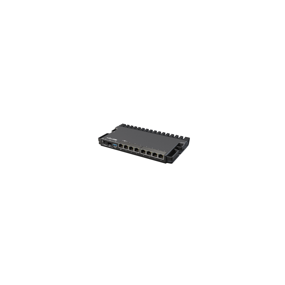 Mikrotik- Routeur endurci 7x Giga + 1x 2,5 Giga + 1x SFP+