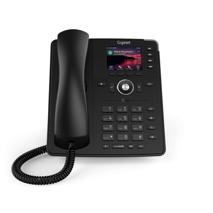 Gigaset Téléphone SIP de bureau compact P710 IP PRO