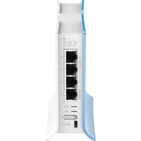Mikrotik- Routeur 1 Wan 3 Lan Wifi n hAP Lite tower
