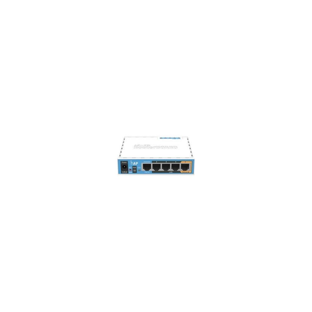 Mikrotik- Routeur 5 ports (1 PoE) + Wifi n hAP USB (3G)
