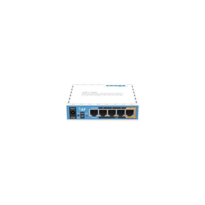 Mikrotik- Routeur 5 ports (1 PoE) + Wifi n hAP USB (3G)