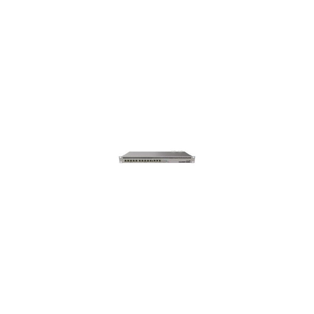 Mikrotik- Routeur 13 ports Giga RB1100AHx4 19" redondant PSU