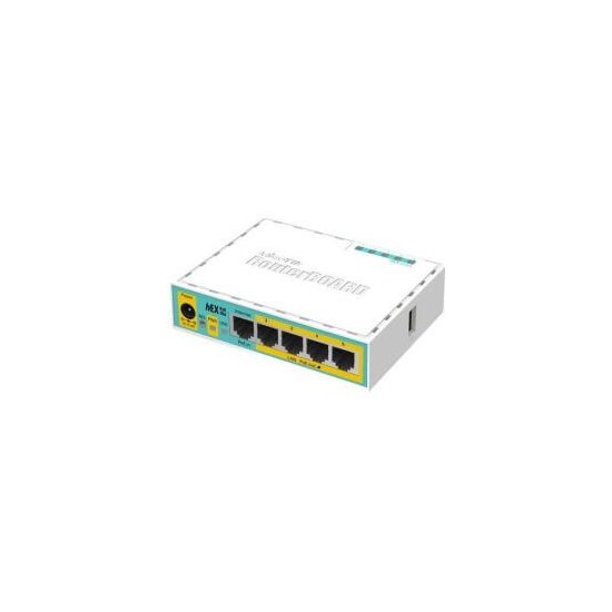 Mikrotik- Routeur 5 ports 100Mbits (4 PoE) hEX PoE Lite
