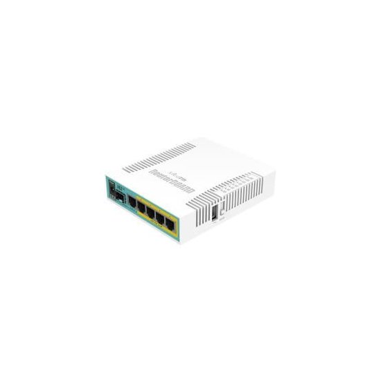 Mikrotik- Routeur 5 ports Giga (4 PoE) + SFP hEX PoE