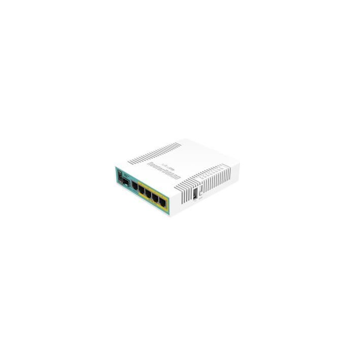 Mikrotik- Routeur 5 ports Giga (4 PoE) + SFP hEX PoE