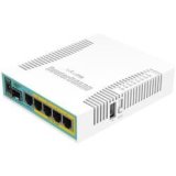 Mikrotik- Routeur 5 ports Giga (4 PoE) + SFP hEX PoE