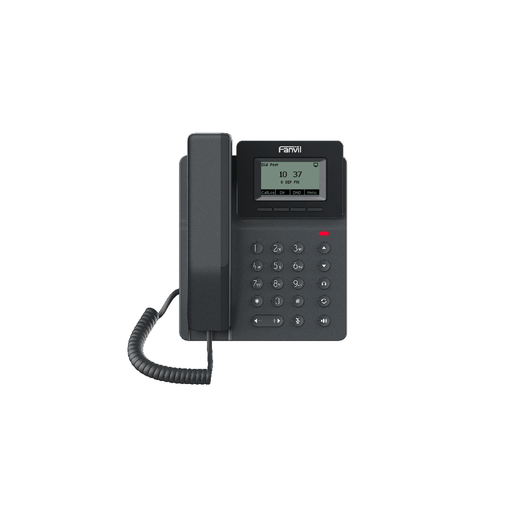 Fanvil Téléphone SIP Eco Line V50P écran monochrome