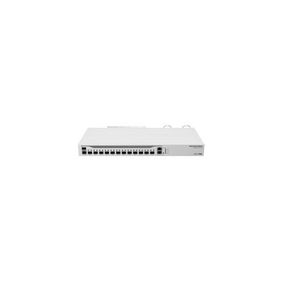 Mikrotik- Routeur Cloud Core 12 SFP+ 1 SFP28 1 Giga Al red.