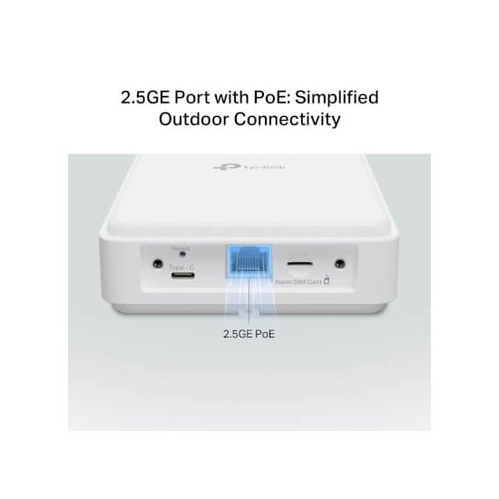 Tp-link Routeur extérieur 5G LTE Cat. 19 port 2,5Giga PoE