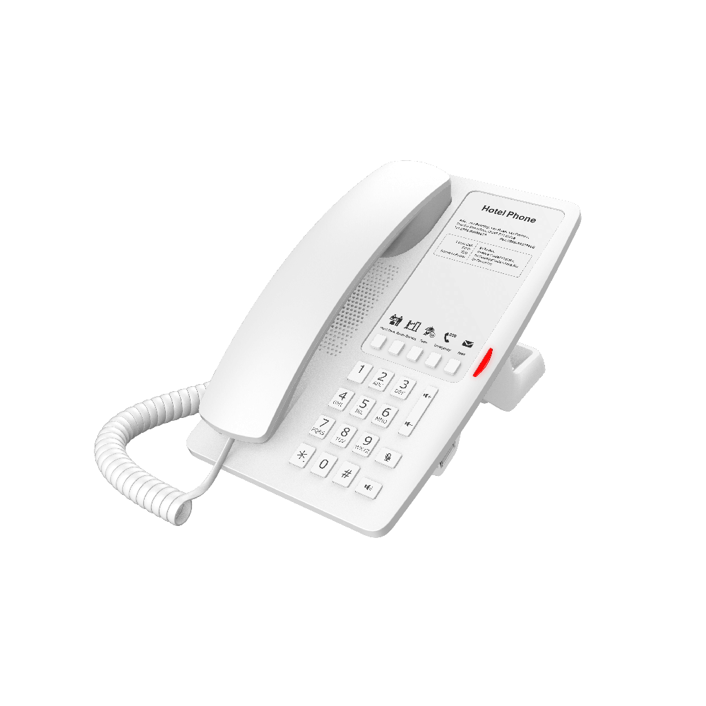 Fanvil Téléphone SIP H4-Hotel 2 comptes SIP blanc