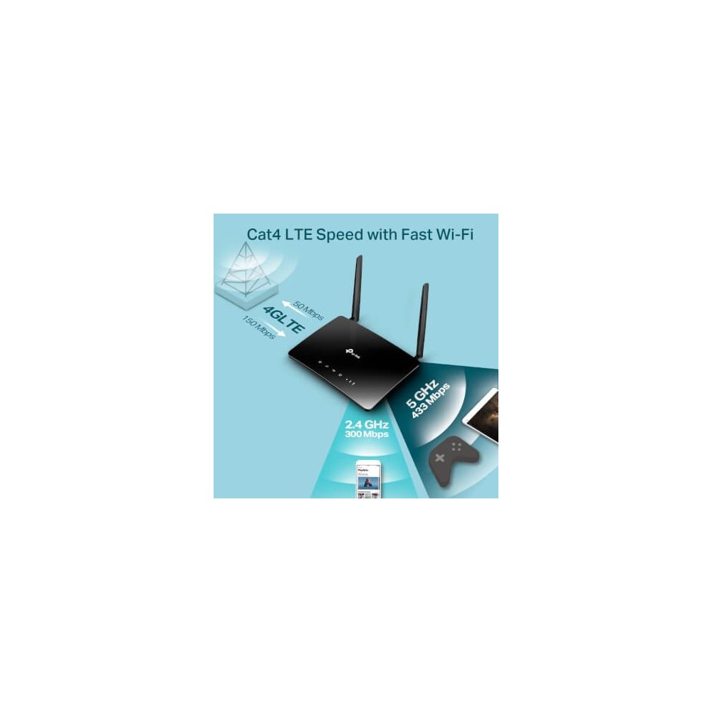 Tp-link Routeur 4G LTE Wifi ac 750Mbits