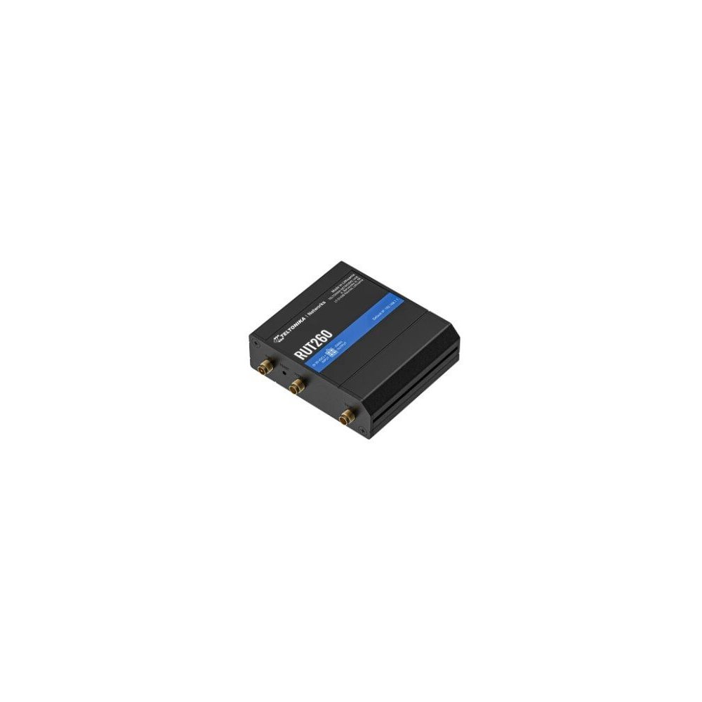 Teltonika- Routeur indus LTE Cat6 1 Sim 2x 100Mbits Wifi n