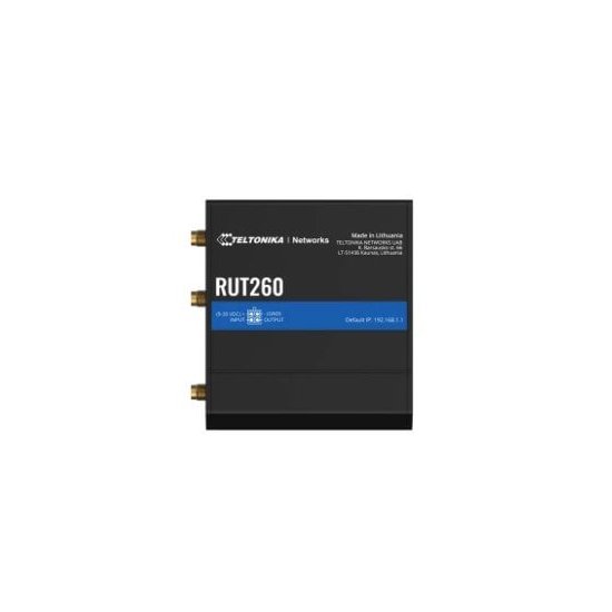 Teltonika- Routeur indus LTE Cat6 1 Sim 2x 100Mbits Wifi n
