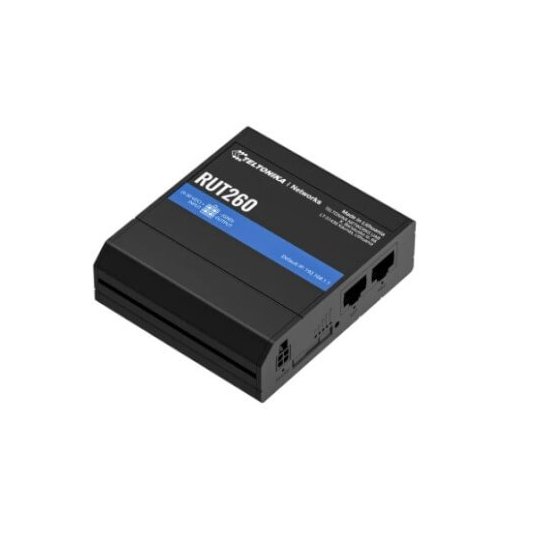 Teltonika- Routeur indus LTE Cat6 1 Sim 2x 100Mbits Wifi n
