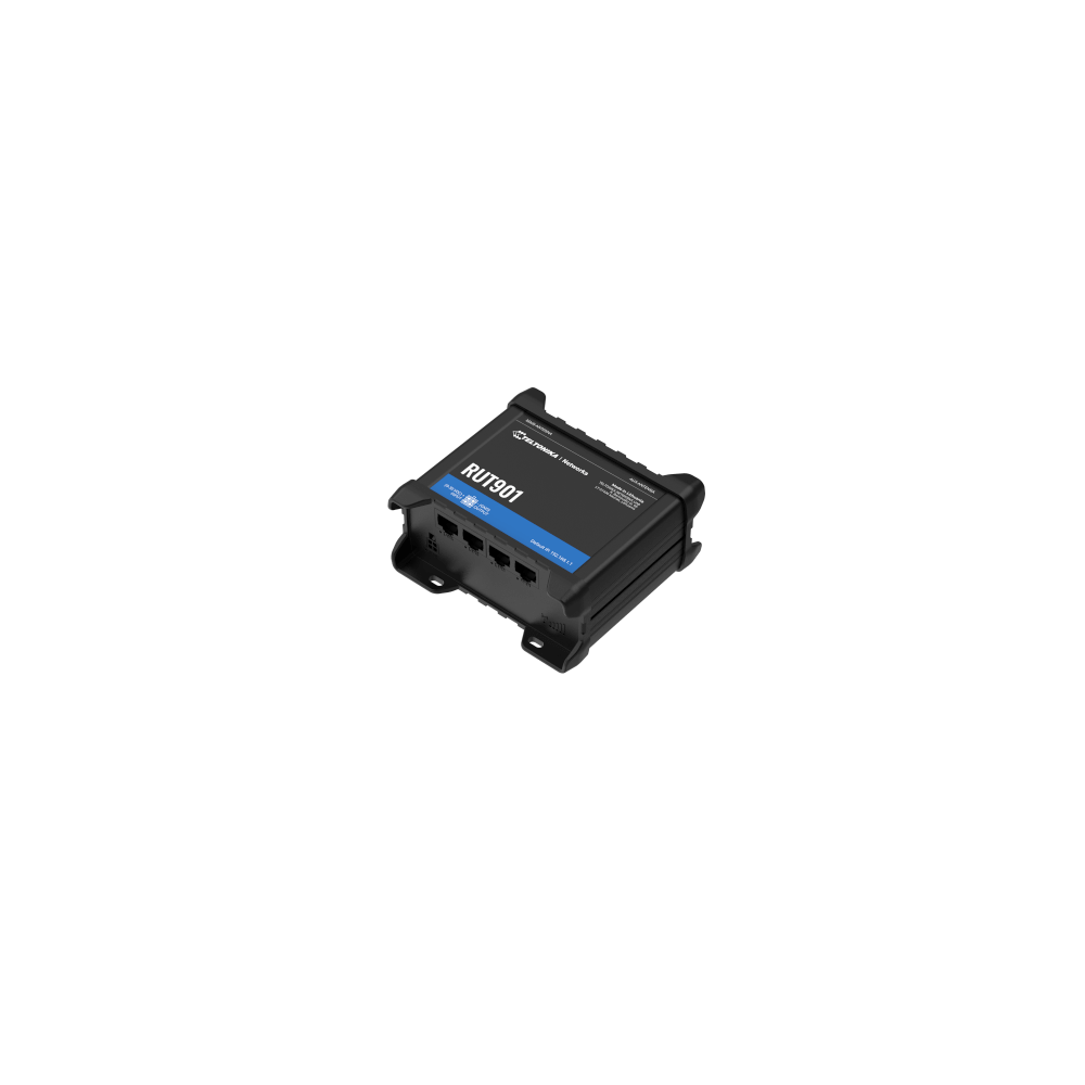 Teltonika- Routeur ind LTE Cat4 2 sims 1Wan 4Lan 100Mb Wifi n