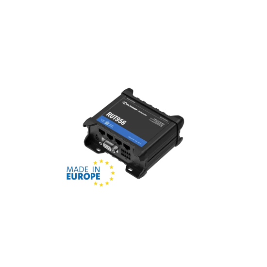 Teltonika- Routeur indus LTE Cat4 2 sims 4x100Mb Wifi RS GNSS