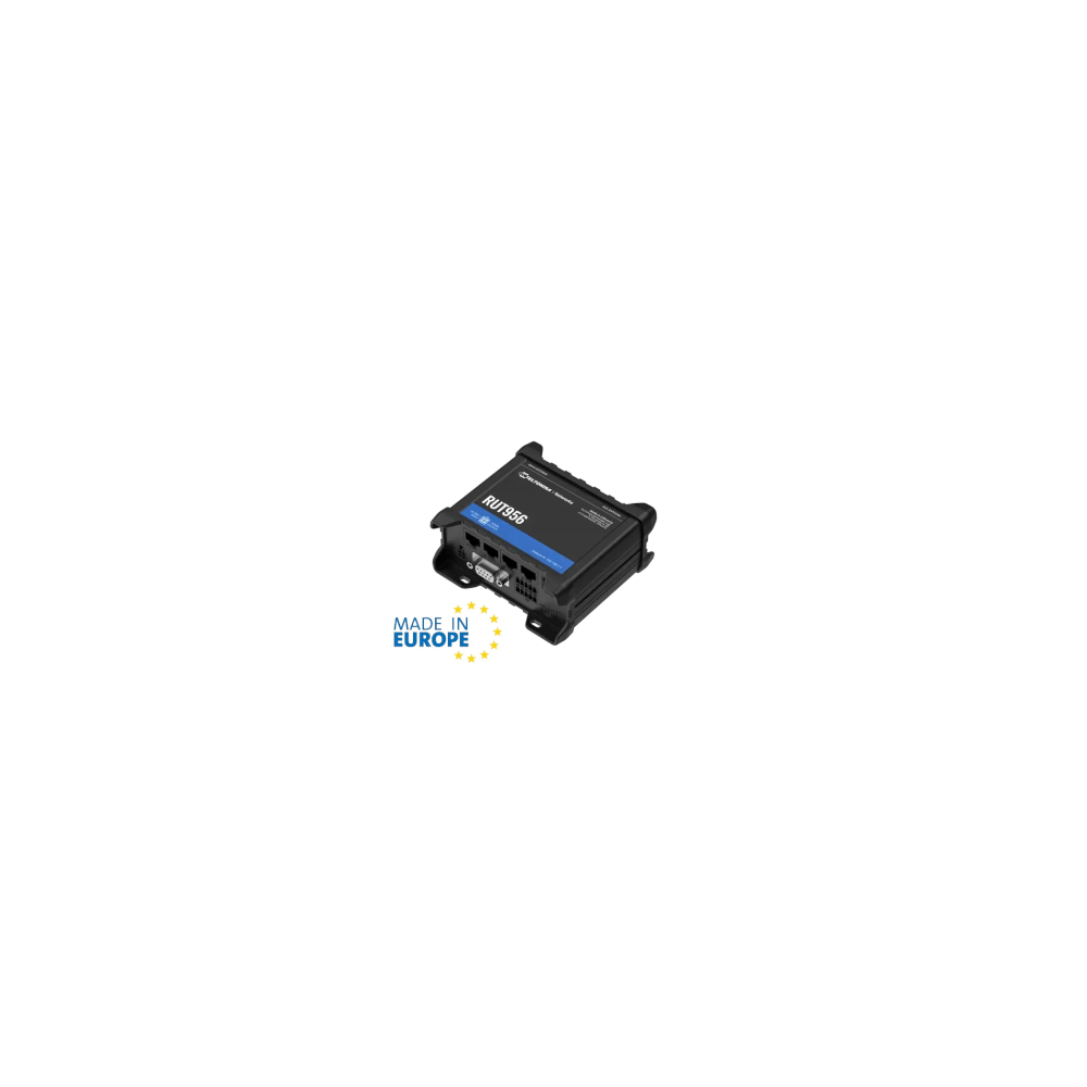 Teltonika- Routeur indus LTE Cat4 2 sims 4x100Mb Wifi RS GNSS