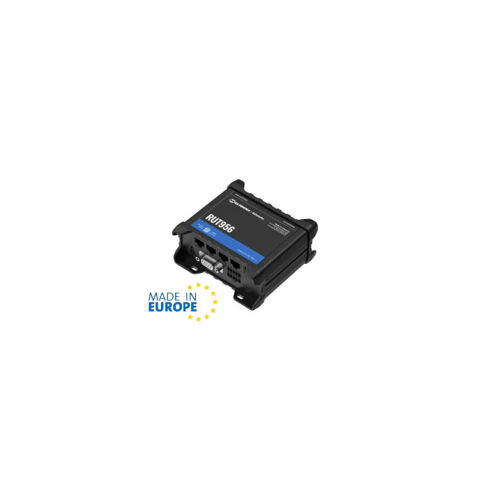 Teltonika- Routeur indus LTE Cat4 2 sims 4x100Mb Wifi RS GNSS