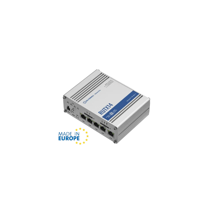 Teltonika- Routeur LTE Cat12 2 sims 5 Giga Wifi ac Bt Modbus