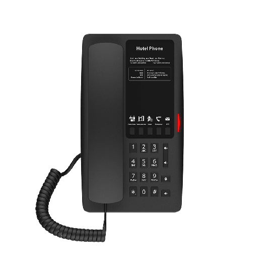 Fanvil Téléphone SIP H4W-Hotel 2 comptes SIP noir