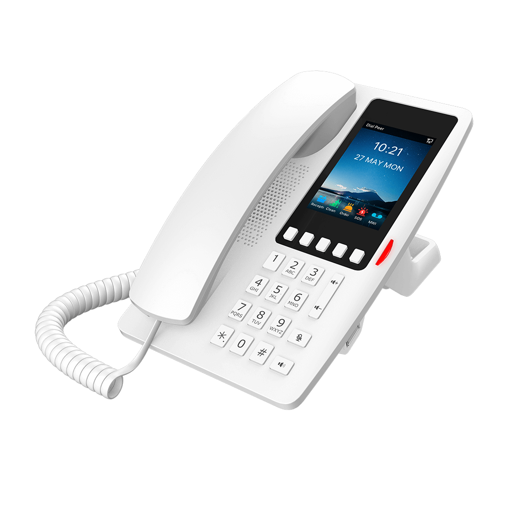 Fanvil Téléphone SIP H6W-Hotel 2 comptes SIP blanc