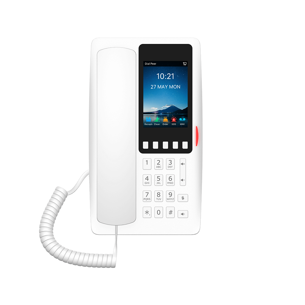 Fanvil Téléphone SIP H6W-Hotel 2 comptes SIP blanc