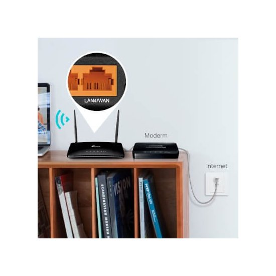 Tp-link Routeur avec modem 4G LTE WiFi4 n 300Mbits