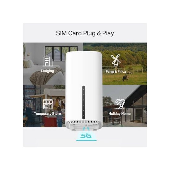 Tp-link Routeur 5G LTE Cat.19 WiFi6 AX3000 Dual-Band