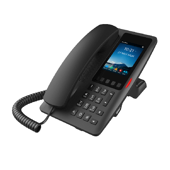 Fanvil Téléphone SIP H6W-Hotel 2 comptes SIP noir
