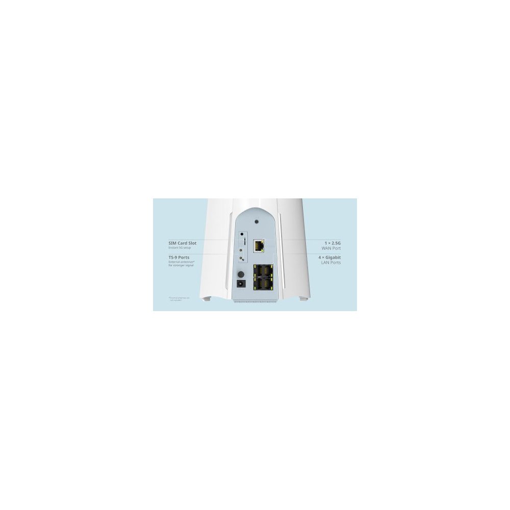 D-link- Routeur 5G NR/4G LTE WiFi7 1xWAN 2.5G + 4xLAN 1G