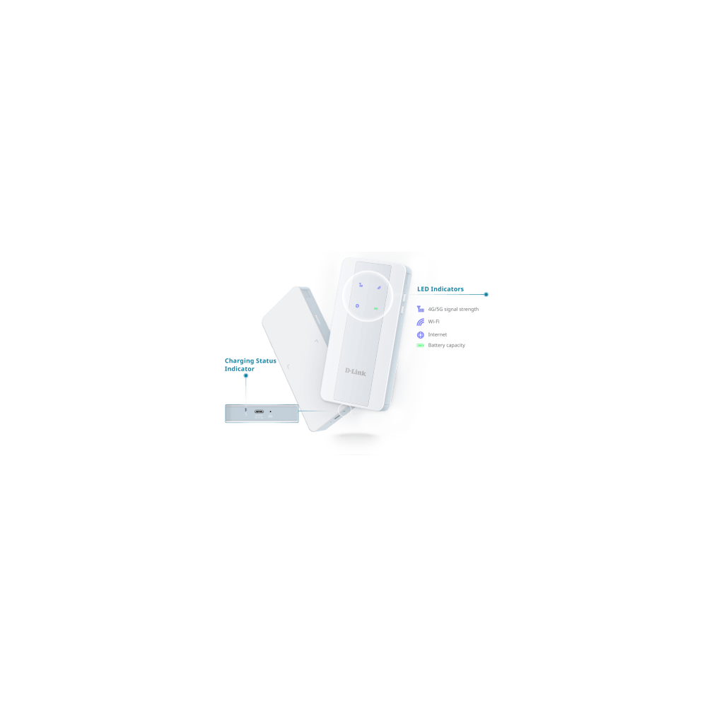 D-link Routeur Hotspot Mobile 5G NR/4G LTE WiFi6 AX1800