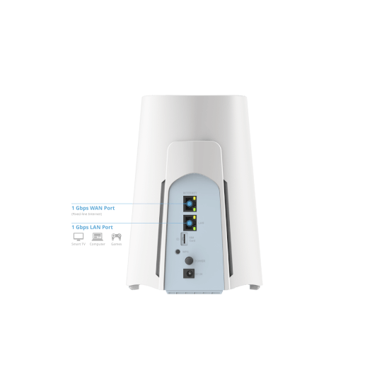 D-link Routeur de Bureau 5G NR/4G LTE WiFi6 Mesh AX3000