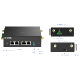D-link Routeur M2M Indus. 5G NR - 4 Ant. - Double SIM