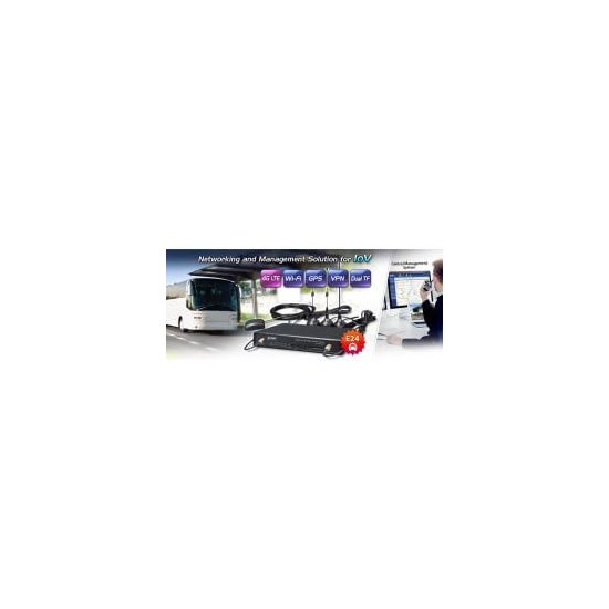 Planet- Passerelle LTE automotive 5 ports 100Mb -25/+60°C