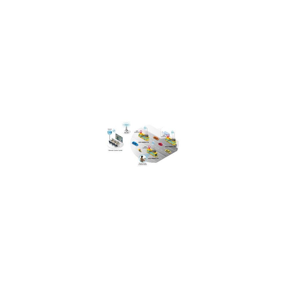 Planet- Passerelle LTE automotive 5 ports 100Mb -25/+60°C