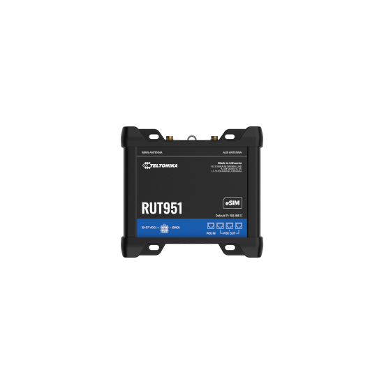 Teltonika- Routeur indus LTE Cat4 2 sims Wifi n PoE+