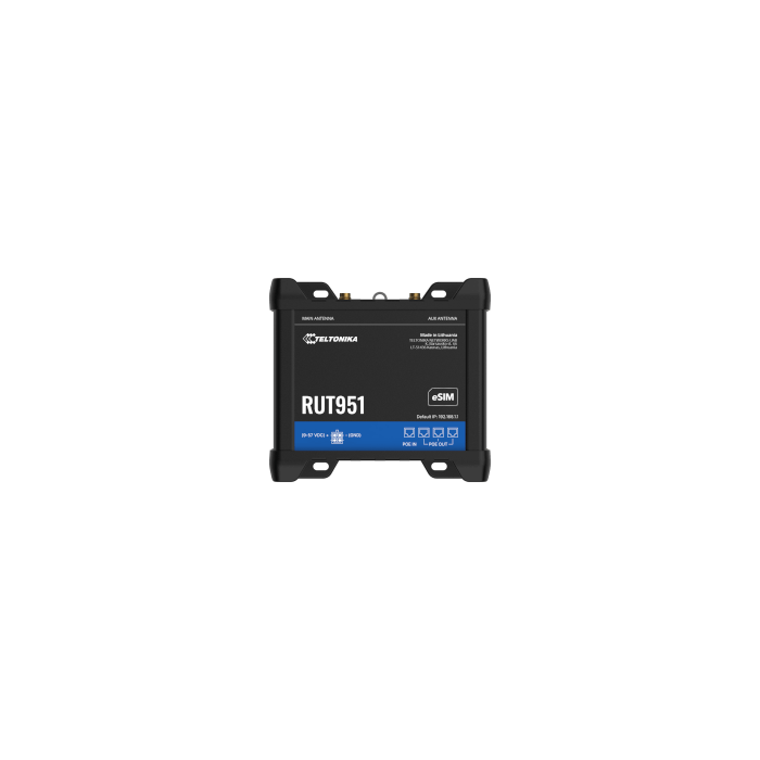 Teltonika- Routeur indus LTE Cat4 2 sims Wifi n PoE+