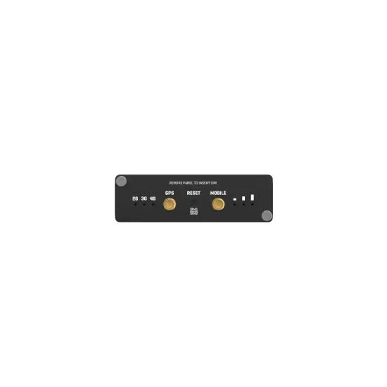Teltonika- Modem indus LTE Cat4 2 sims Série GPS 4x I/O Modb.