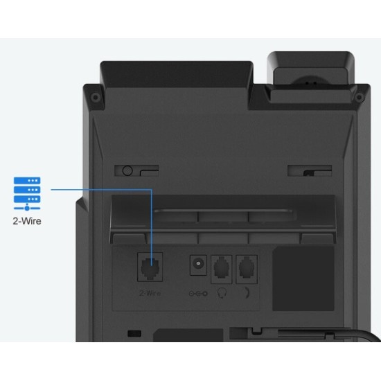 Fanvil Téléphone IP 2 fils X303-2 /utiliser avec PN1/8/24