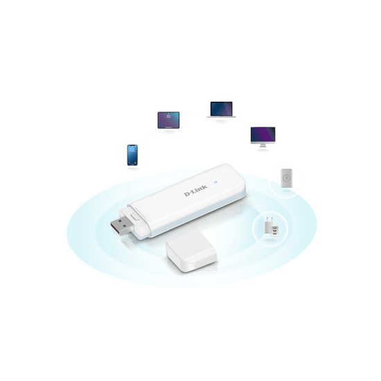 D-link Adaptateur USB 4G LTE Cat. 4 WiFi6 AX300 2.4GHz