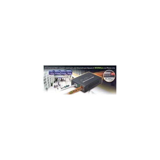 Planet- Convertisseur ethernet VDSL 2 30a Giga PoE+ 30w
