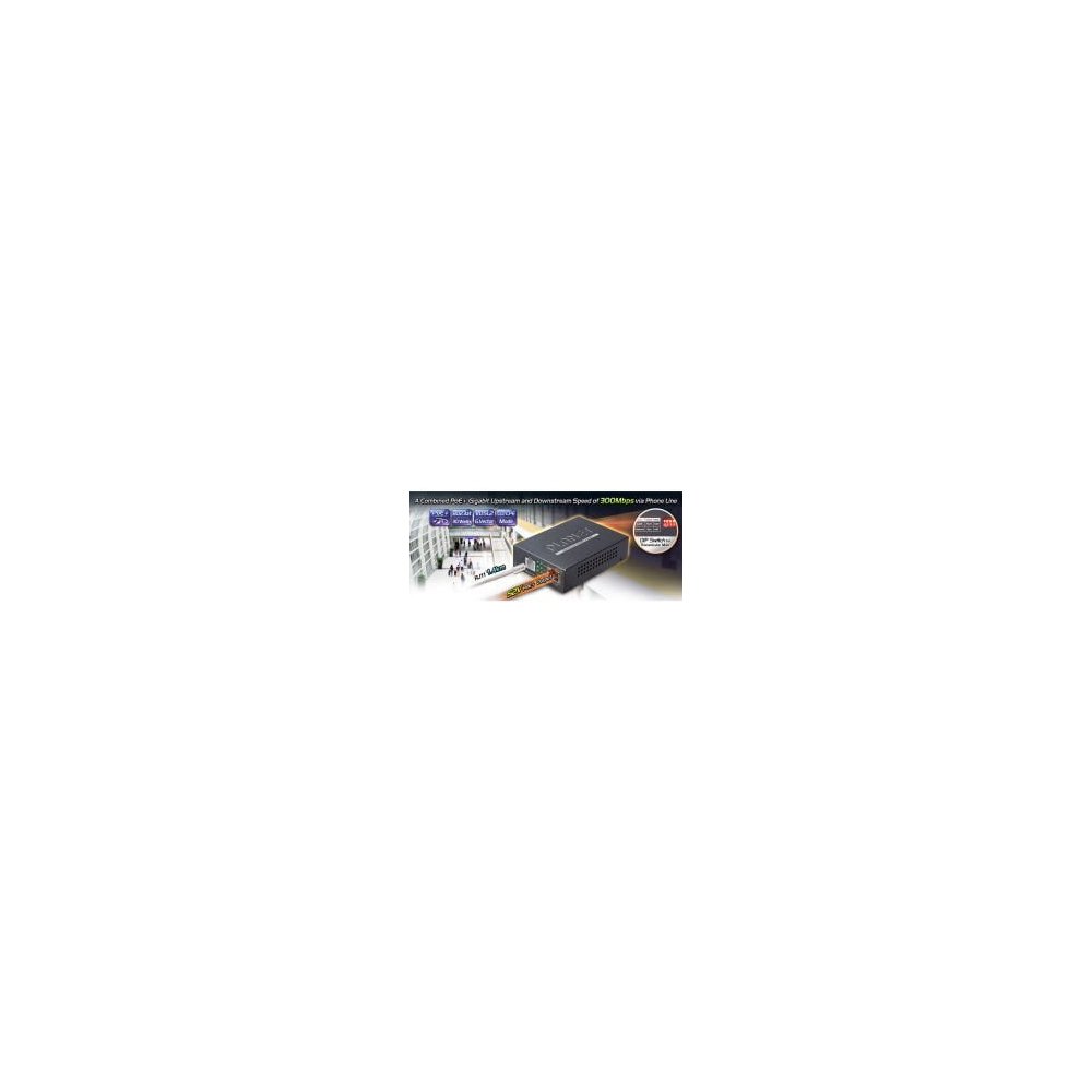 Planet- Convertisseur ethernet VDSL 2 30a Giga PoE+ 30w